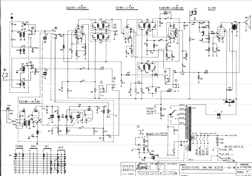 R63/15; Unda Radio; Como, (ID = 670374) Radio