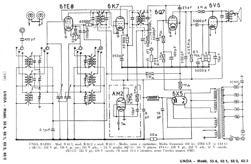 R63/3; Unda Radio; Como, (ID = 261558) Radio