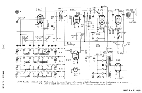 R64/6; Unda Radio; Como, (ID = 261778) Radio