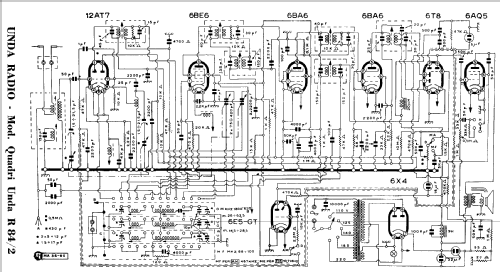 Quadri Unda 84/2; Unda Radio; Como, (ID = 950852) Radio