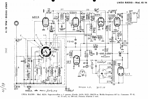 R63/14; Unda Radio; Como, (ID = 1794251) Radio