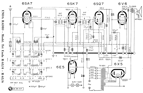 R63/6; Unda Radio; Como, (ID = 2266345) Radio