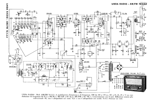 R76/3-MF; Unda Radio; Como, (ID = 2469569) Radio