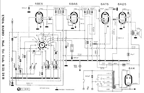 Tri Unda R53/24B; Unda Radio; Como, (ID = 951137) Radio