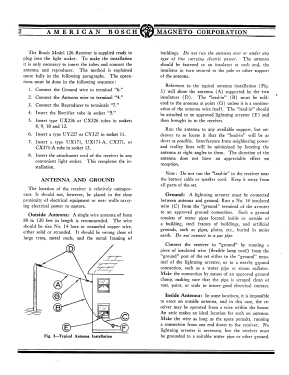 126 AC ; United American (ID = 2871035) Radio