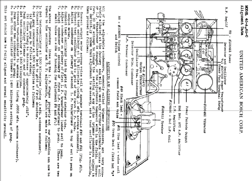 45C ; United American (ID = 772689) Car Radio