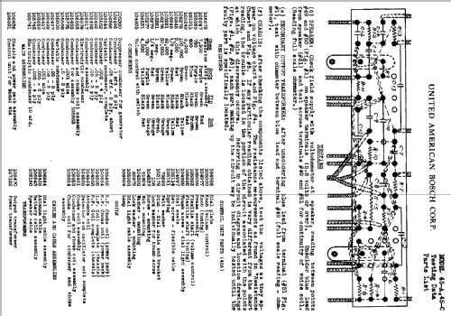 45C ; United American (ID = 772692) Car Radio