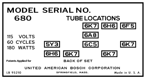 680 ; United American (ID = 3106153) Radio