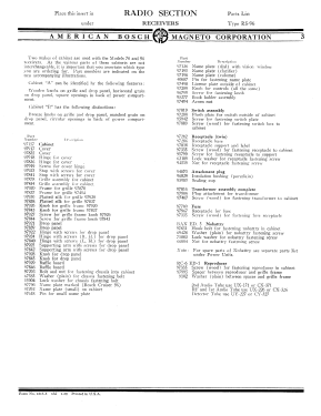 96 AC Cruiser; United American (ID = 2867212) Radio