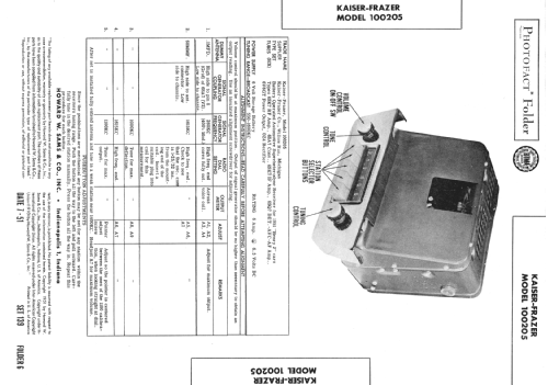 100205 Henry J ; United Motors (ID = 2005863) Car Radio