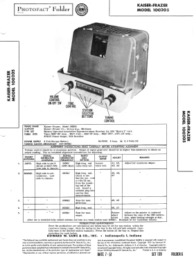 100205 Henry J ; United Motors (ID = 3034399) Car Radio