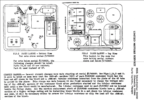 393884 Oldsmobile; United Motors (ID = 785169) Car Radio