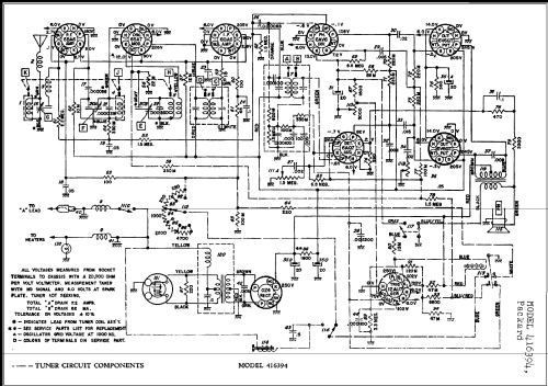 Packard 416394; United Motors (ID = 256172) Car Radio