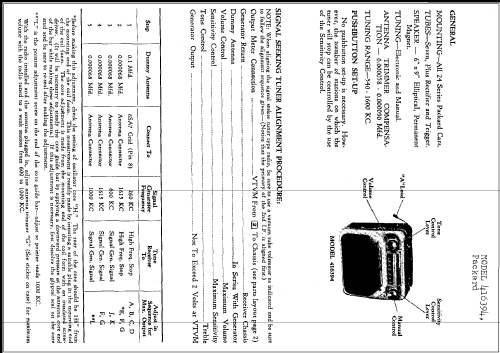 Packard 416394; United Motors (ID = 256173) Autoradio