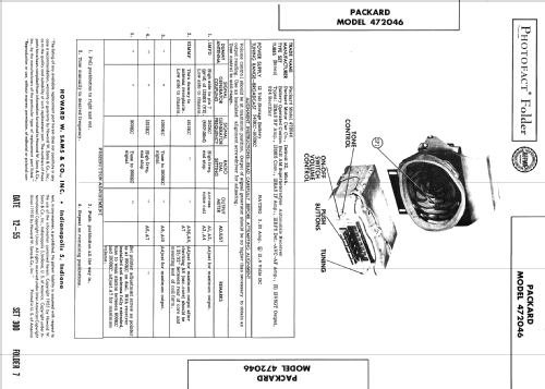 472046 Packard Clipper; United Motors (ID = 2682557) Car Radio