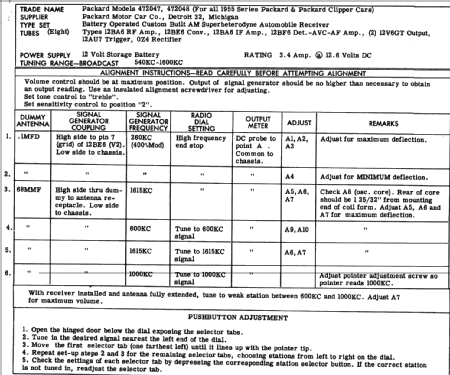 472048; United Motors (ID = 237276) Car Radio