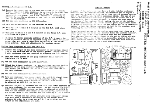 544246 Pontiac; United Motors (ID = 785255) Car Radio