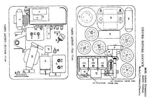 544266 Pontiac; United Motors (ID = 785815) Car Radio