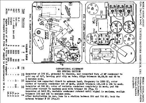 544290 Pontiac; United Motors (ID = 786286) Car Radio