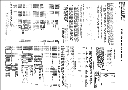 980459 Buick, Oldsmobile, Pontiac; United Motors (ID = 788288) Autoradio