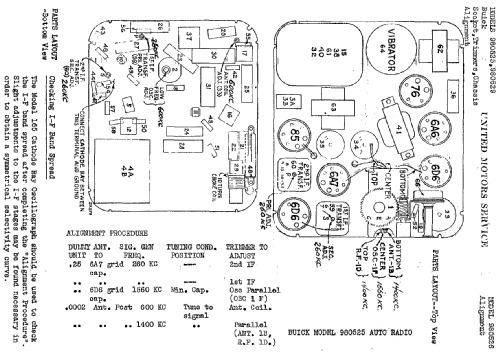 980525 Buick; United Motors (ID = 788367) Car Radio