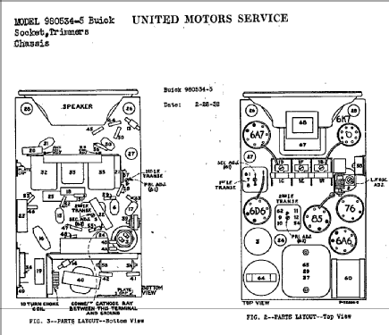 980534 Buick; United Motors (ID = 788502) Car Radio