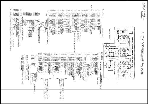 980745 Buick; United Motors (ID = 453251) Car Radio