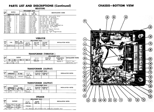 980745 Buick; United Motors (ID = 834848) Car Radio