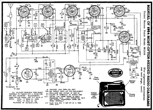 981550 Buick ; United Motors (ID = 187594) Car Radio