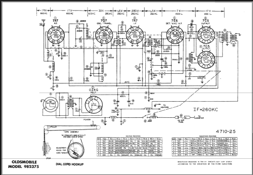 982375 Oldsmobile; United Motors (ID = 474844) Car Radio