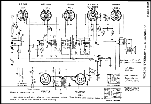 982376 Oldsmobile; United Motors (ID = 474877) Car Radio