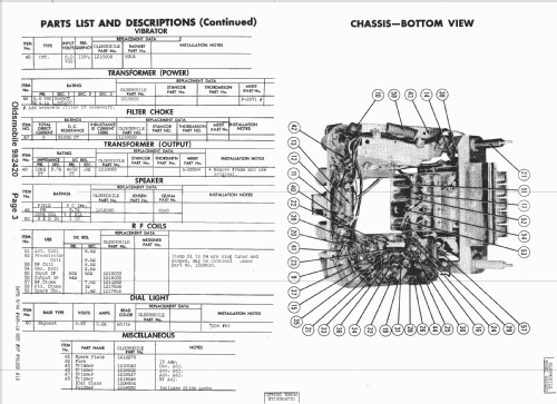 982420 Oldsmobile; United Motors (ID = 1509555) Car Radio