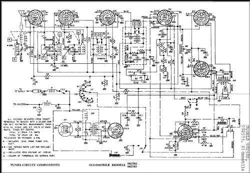 982582 Oldsmobile; United Motors (ID = 256224) Car Radio