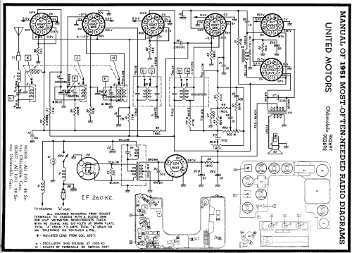 982697 Oldsmobile; United Motors (ID = 125648) Car Radio