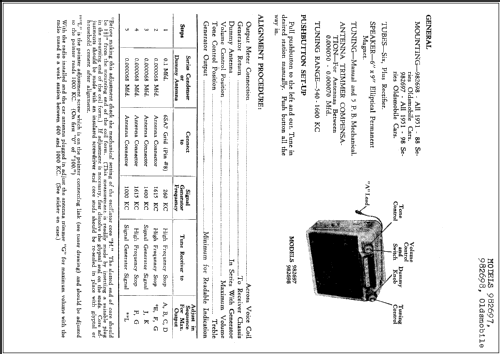 982697 Oldsmobile; United Motors (ID = 239021) Car Radio