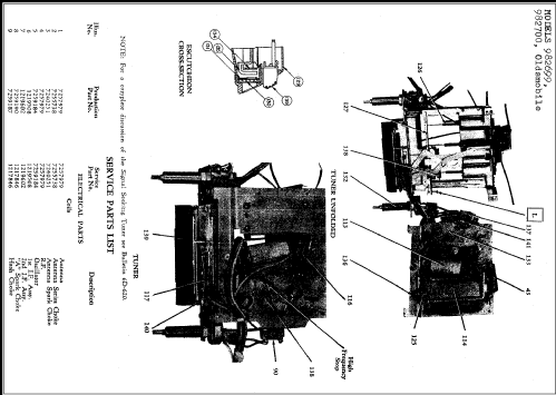 982700 Oldsmobile; United Motors (ID = 239250) Car Radio