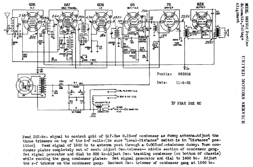 983506 Pontiac; United Motors (ID = 789664) Car Radio