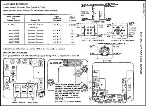 984171 Pontiac; United Motors (ID = 477522) Autoradio