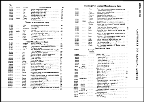 985986 Chevrolet; United Motors (ID = 453284) Car Radio