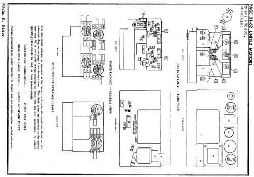 986388 Chevrolet; United Motors (ID = 104540) Car Radio