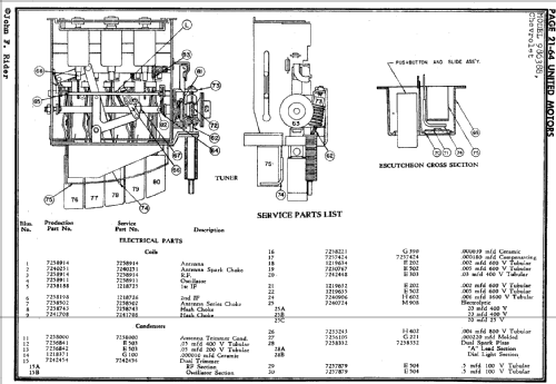 986388 Chevrolet; United Motors (ID = 104541) Car Radio