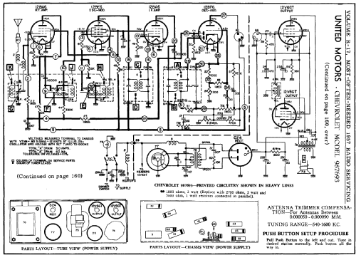 987693 Chevrolet; United Motors (ID = 134583) Autoradio