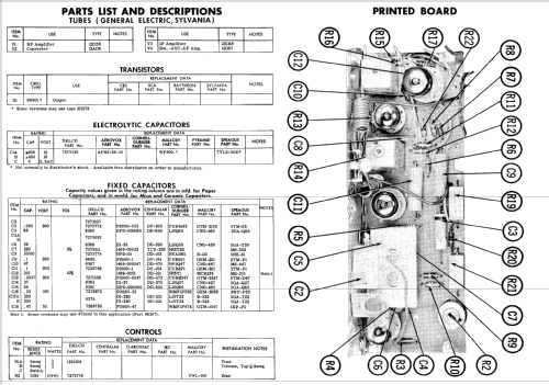 987891 Chevrolet; United Motors (ID = 649452) Car Radio