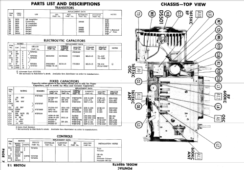 988978 Pontiac; United Motors (ID = 606756) Radio