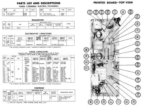 989170 ; United Motors (ID = 601728) Car Radio