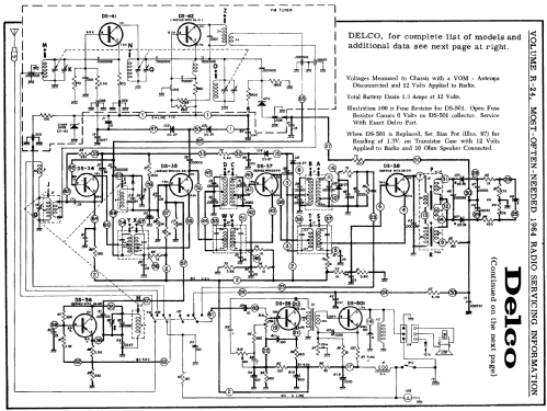 Delco 300 Plymouth; United Motors (ID = 176522) Car Radio