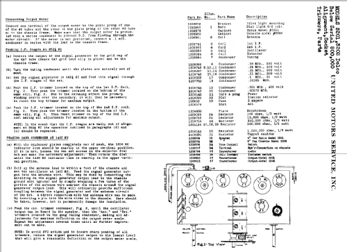 Delco 3202; United Motors (ID = 783440) Radio