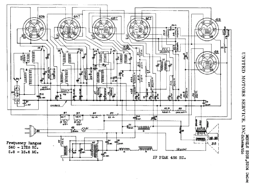 Delco 3203; United Motors (ID = 783497) Radio