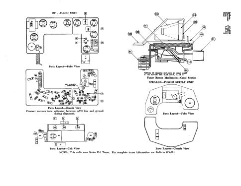 Delco 3706551 ; United Motors (ID = 2040435) Car Radio