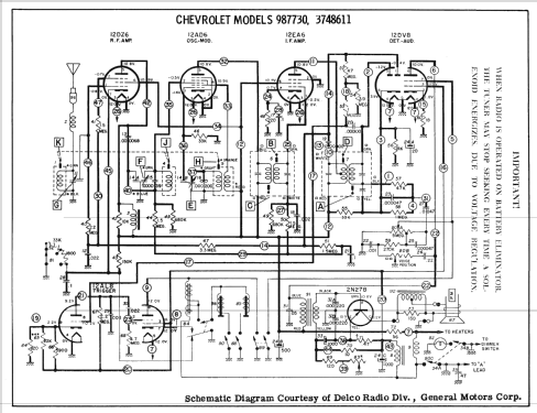 Delco 3748611 Corvette; United Motors (ID = 2567046) Car Radio